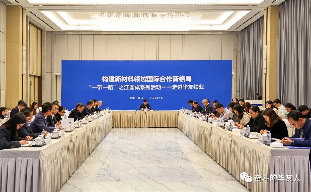 构建新质料领域国际相助新名堂——“一带一起”之江圆桌活动在华友桐乡总部举行-企业新闻-浙江华友钴业股份有限公司