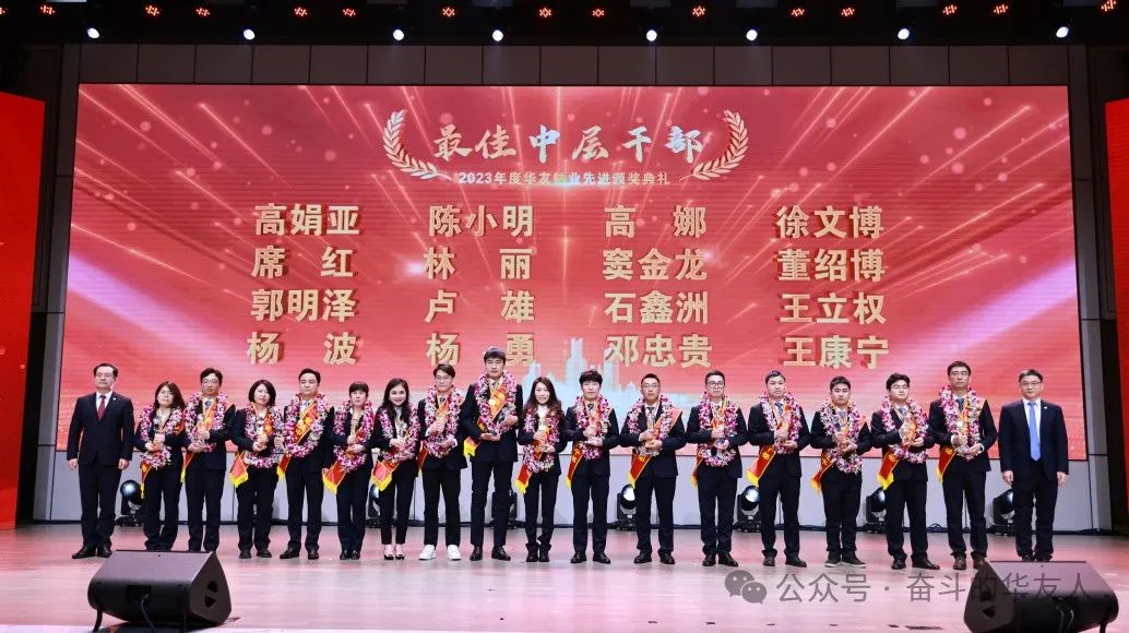 梦想 奋进 荣耀 ▏集团2023年度先进颁奖仪式举行-文化活动-浙江华友钴业股份有限公司