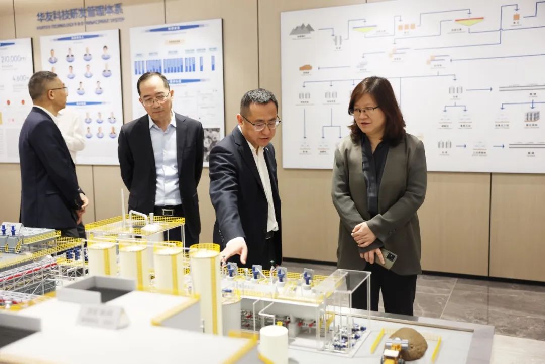 浙江省总工会副主席胡柯莅临华友衢州工业园调研指导-企业新闻-浙江华友钴业股份有限公司